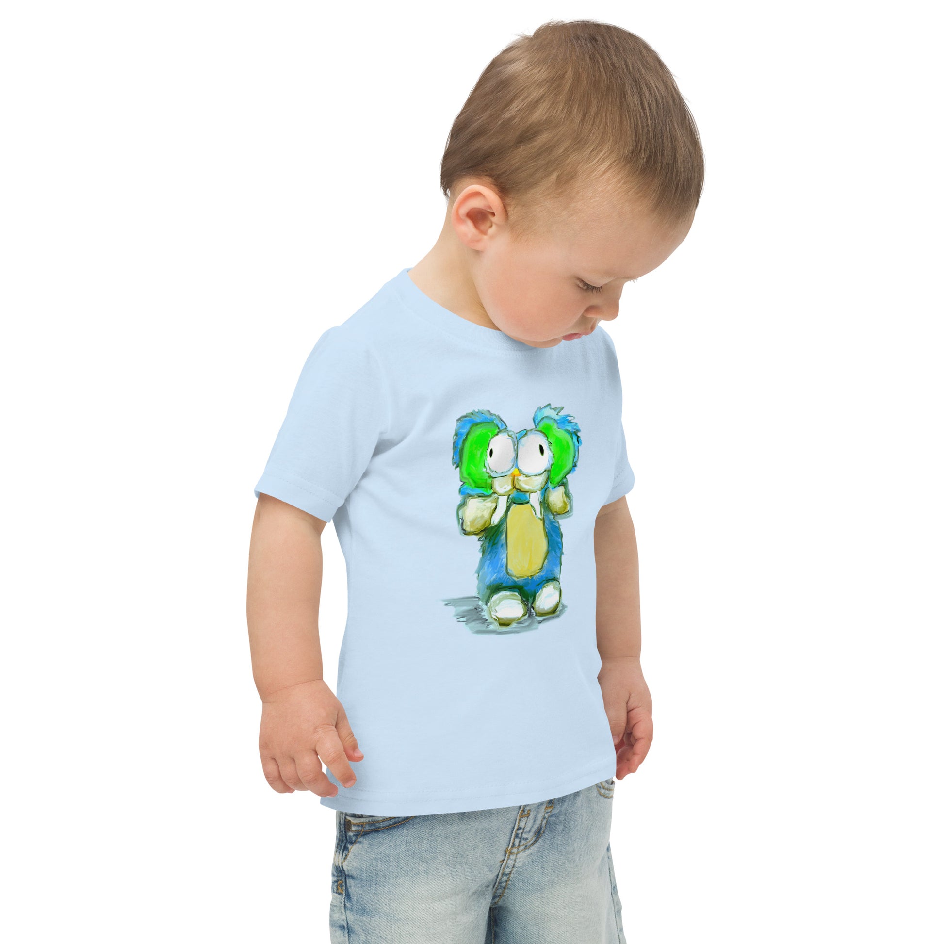 toddler light blue shirt